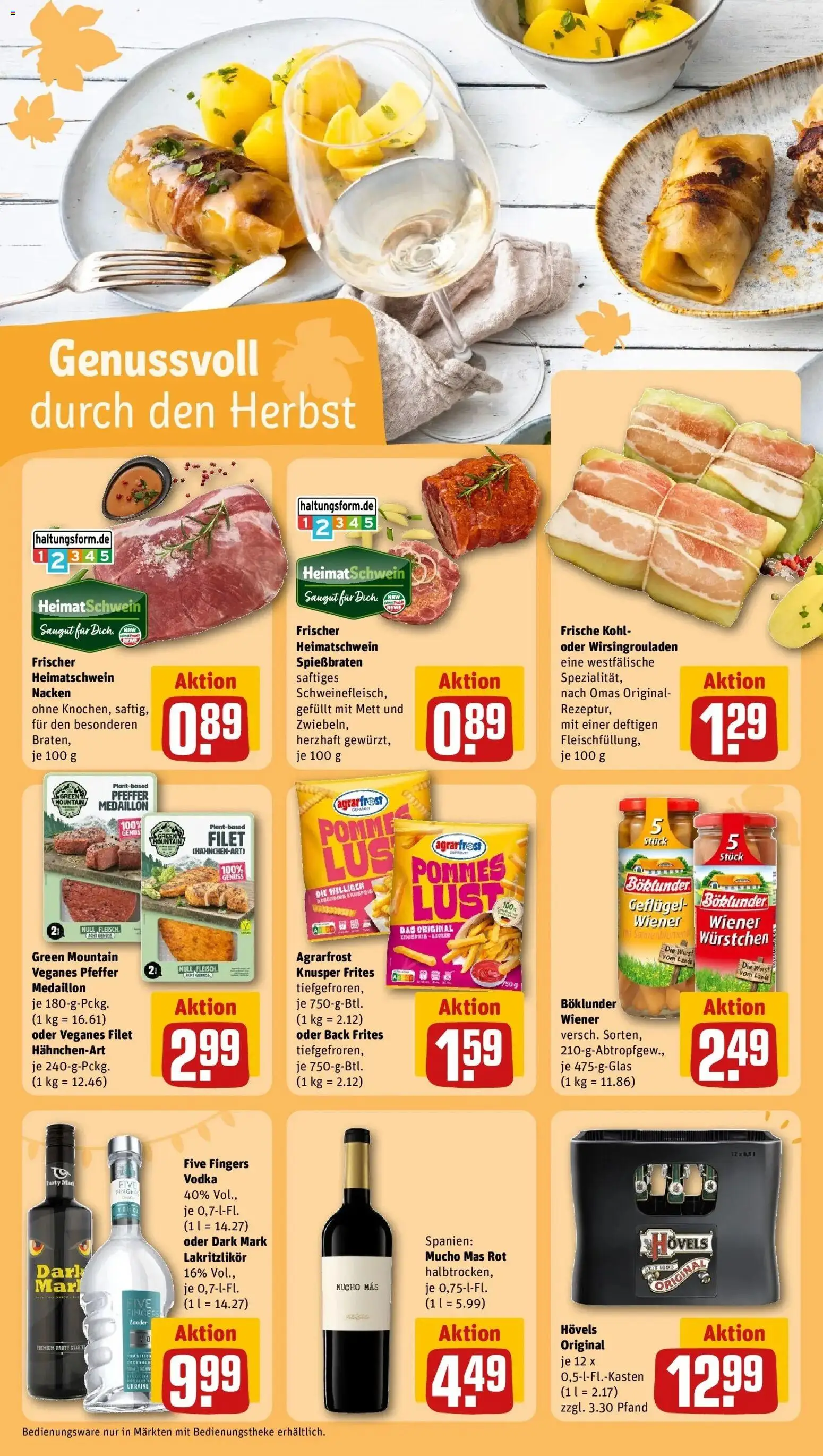 Vorschau von dem Prospekt des Geschäftes Rewe, gültig ab dem 05.10.2026