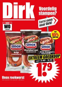 Voorbeeld van Dirk Folder / Publicité van winkel Dirk geldig vanaf 07/10/2026