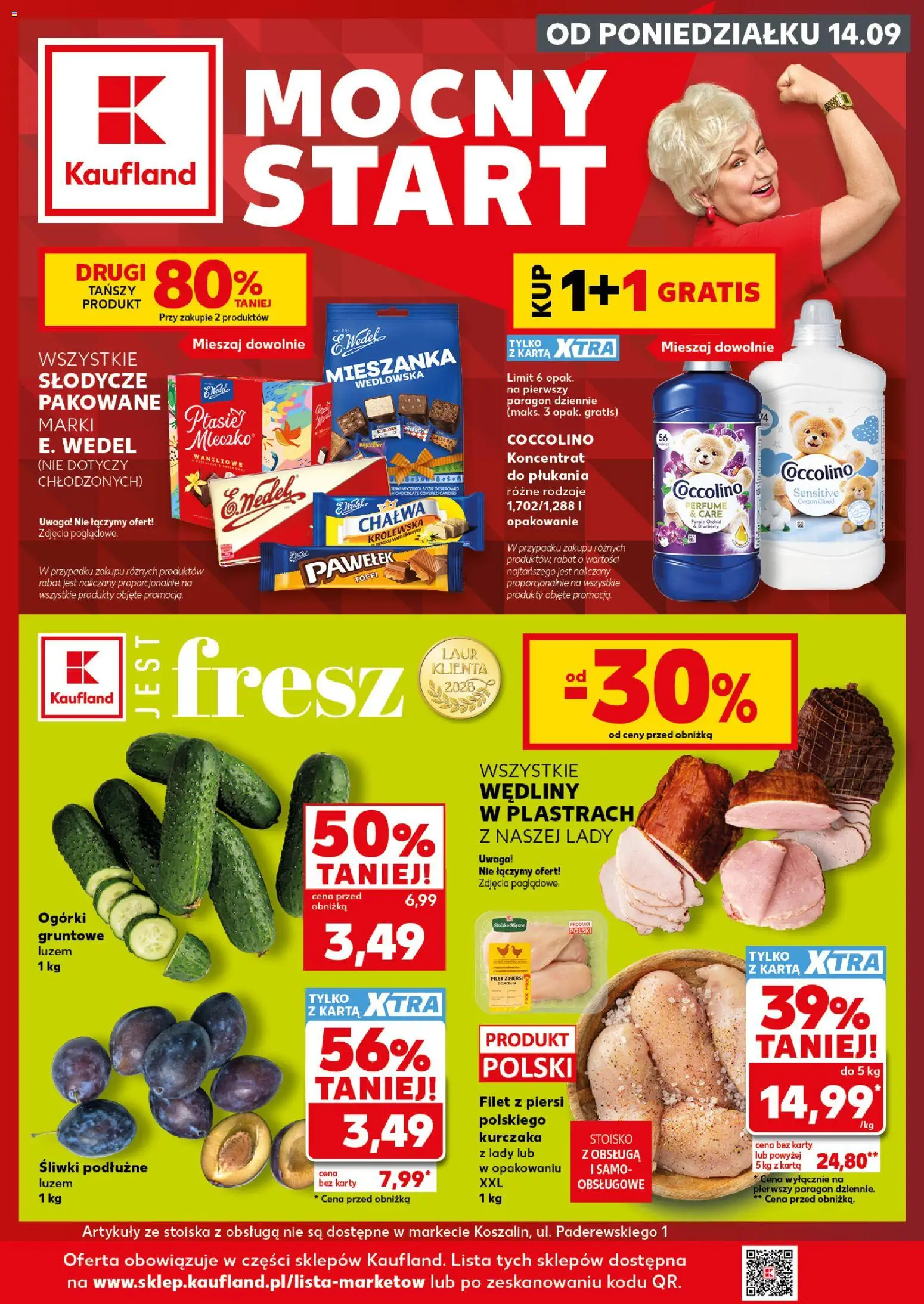 Náhled nabídky: Kaufland Polsko Kaufland Polsko leták - Mocny start platný od 14.09.2026