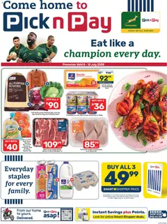 Preview of Pick n Pay flyer valid from 06/07/2026
