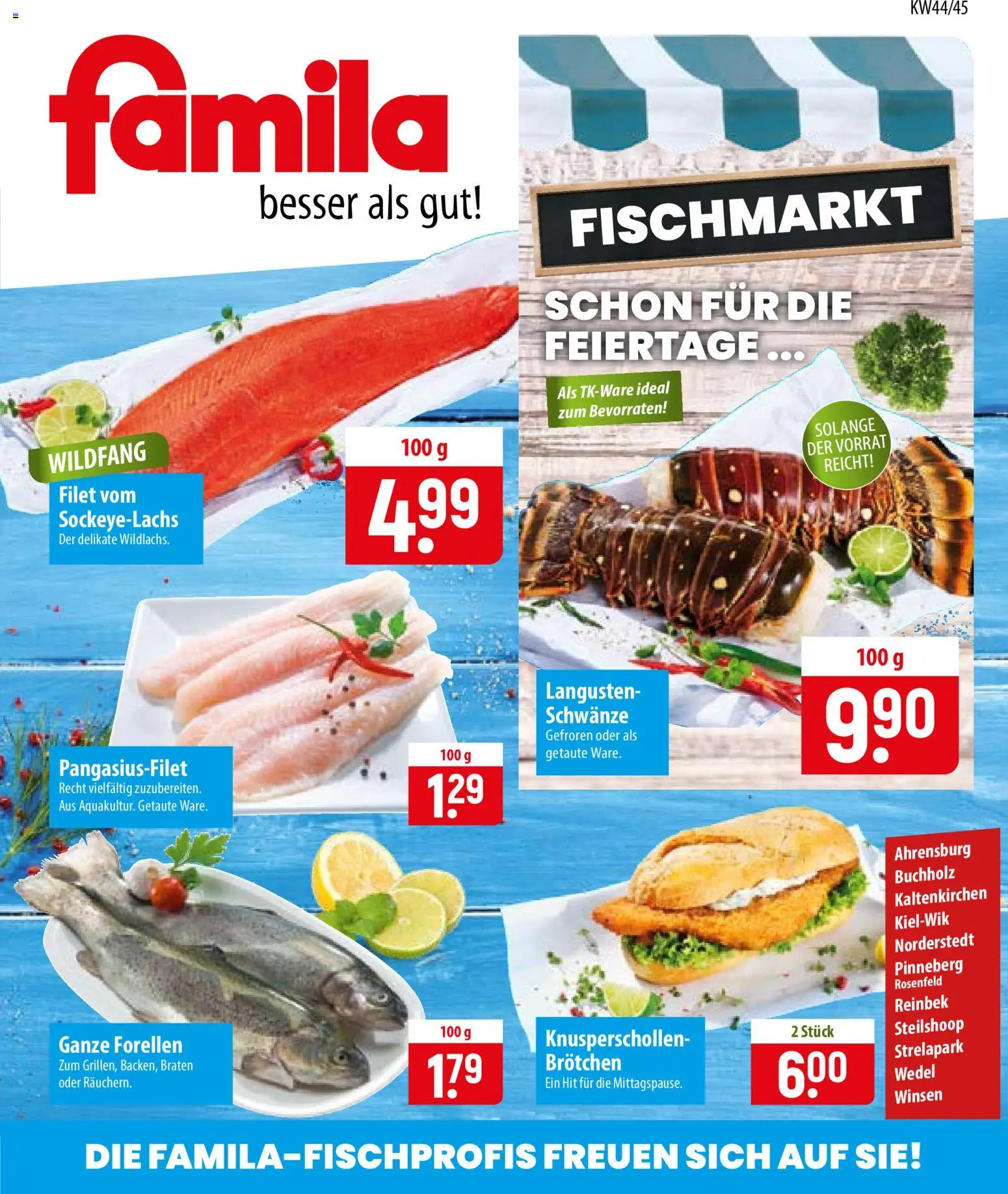 Vorschau von dem Prospekt des Geschäftes Famila, gültig ab dem 26.10.2026