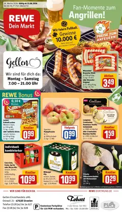 Vorschau von dem Prospekt des Geschäftes Rewe, gültig ab dem 21.06.2026