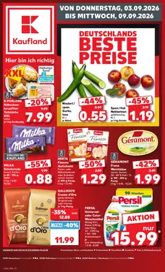 Vorschau von dem Prospekt des Geschäftes Kaufland, gültig ab dem 03.09.2026