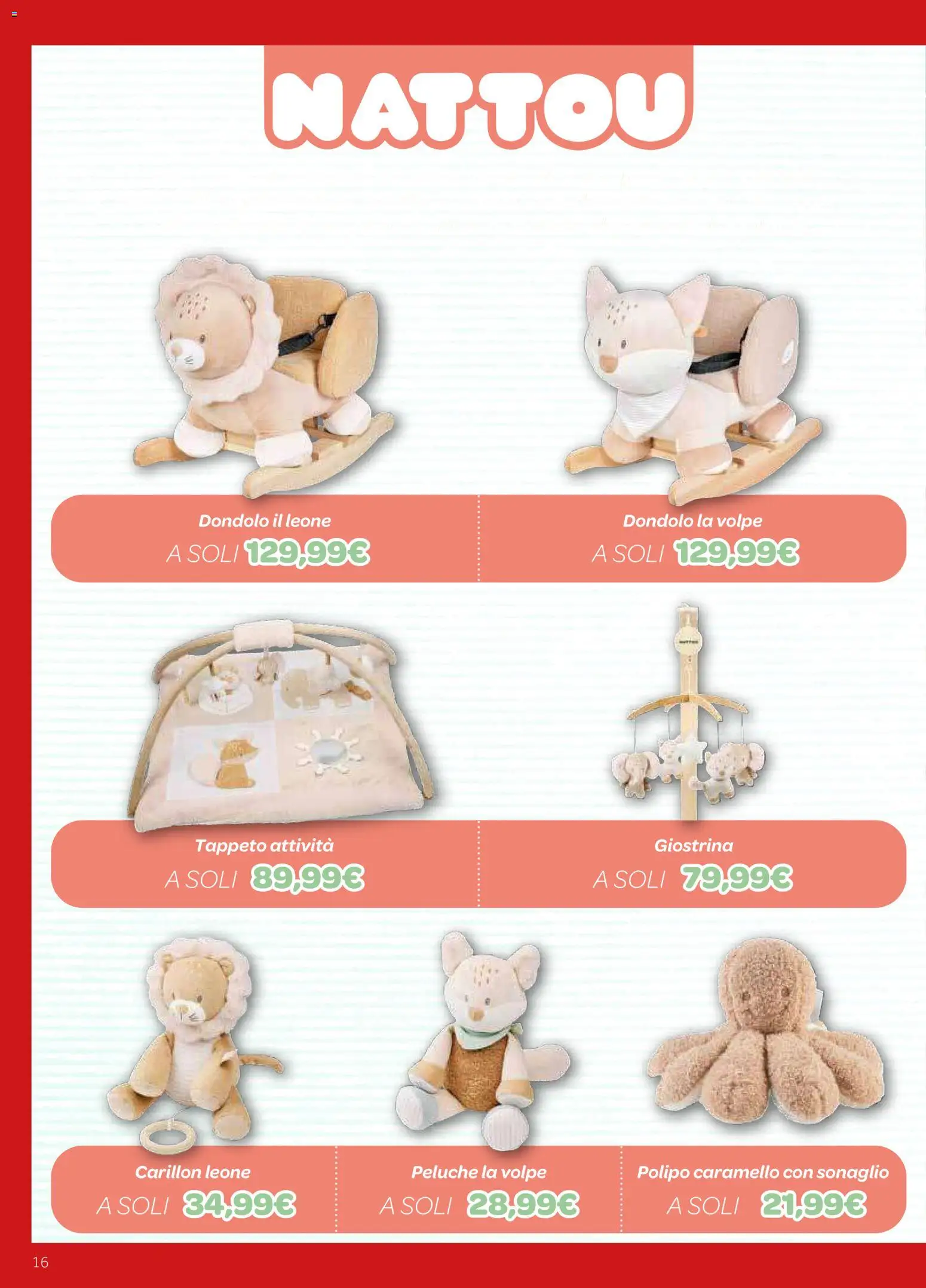 Anteprima dell'opuscolo Prenatal volantino Natale dal negozio Prenatal valido da 22/10/2026 - Peluche, Tappeto, Dondolo