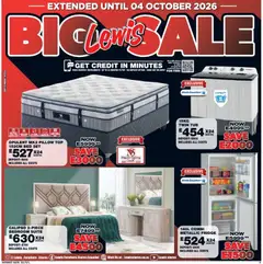 Preview of Lewis Stores flyer valid from 28/09/2026