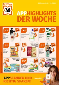 Vorschau von dem Prospekt des Geschäftes Müller, gültig ab dem 19.10.2026
