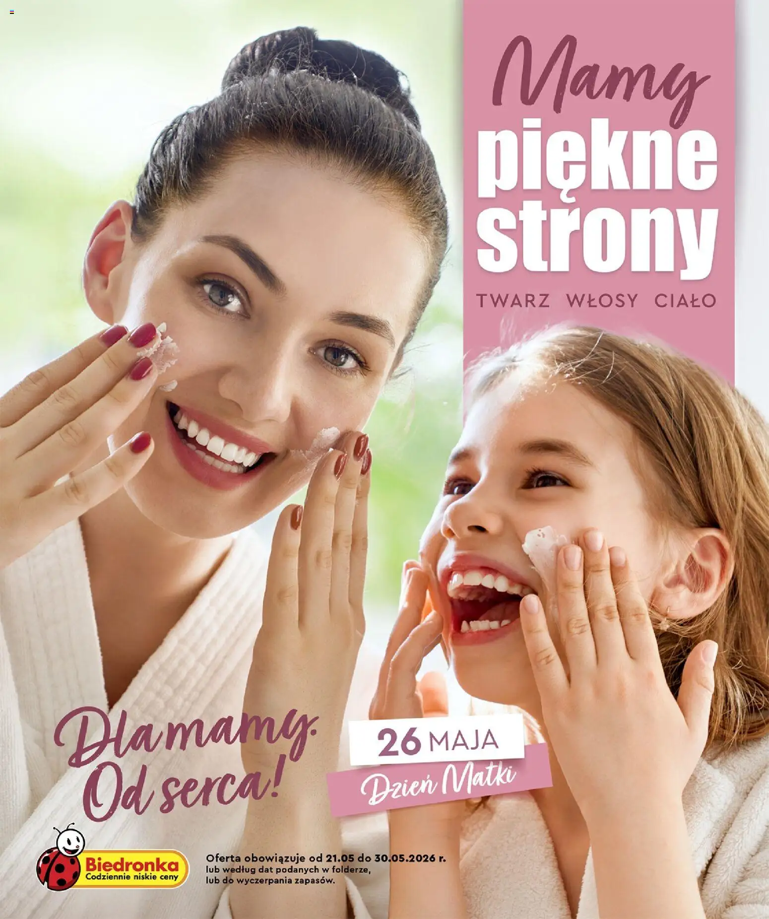 Pogląd gazetki "Biedronka gazetka - Mamy piękne strony" ze sklepu Biedronka ważnej od 21.05.2026