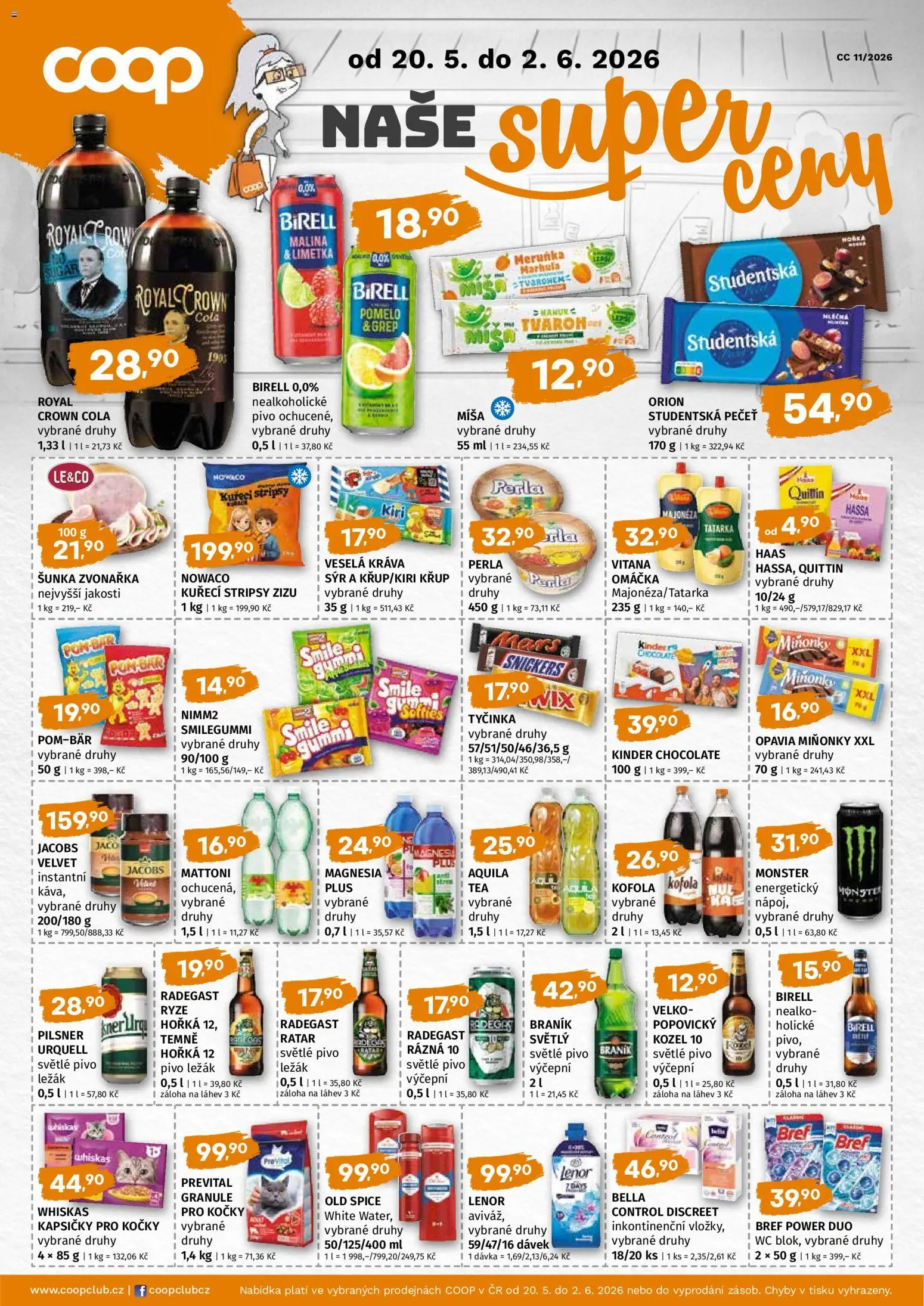 Náhled nabídky: Terno Terno leták - COOP naše super ceny platný od 20.05.2026