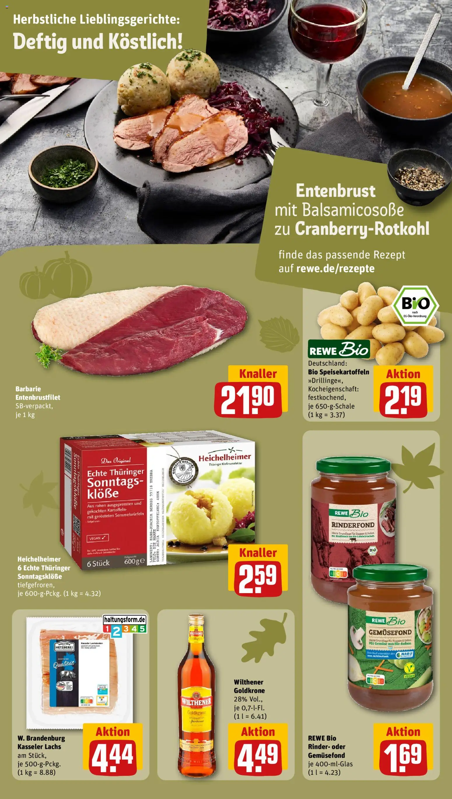 Vorschau von dem Prospekt des Geschäftes Rewe, gültig ab dem 02.11.2026