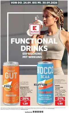 Vorschau von dem Prospekt des Geschäftes Kaufland, gültig ab dem 24.09.2026