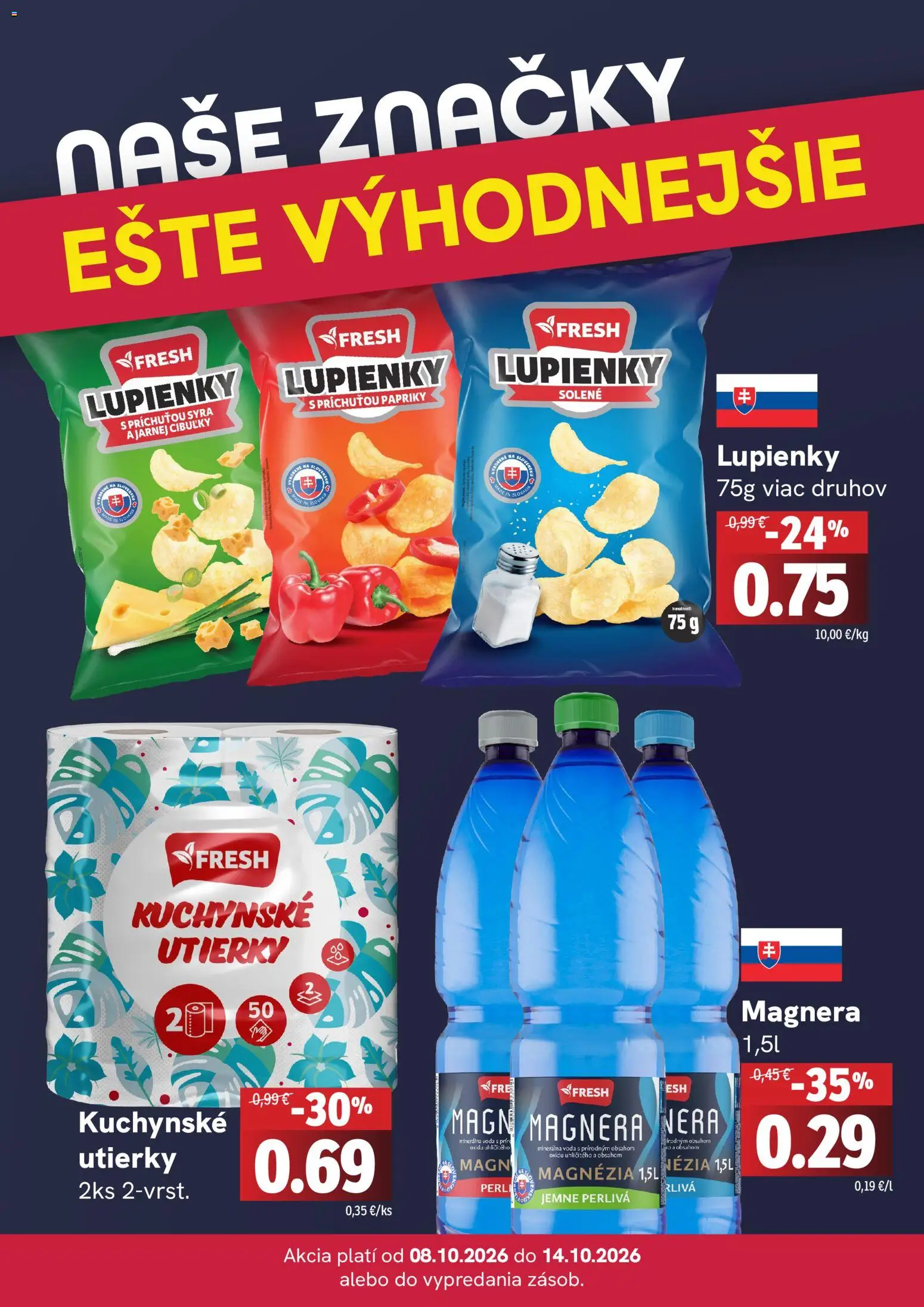 Náhľad Fresh letáku platného od 08.10.2026