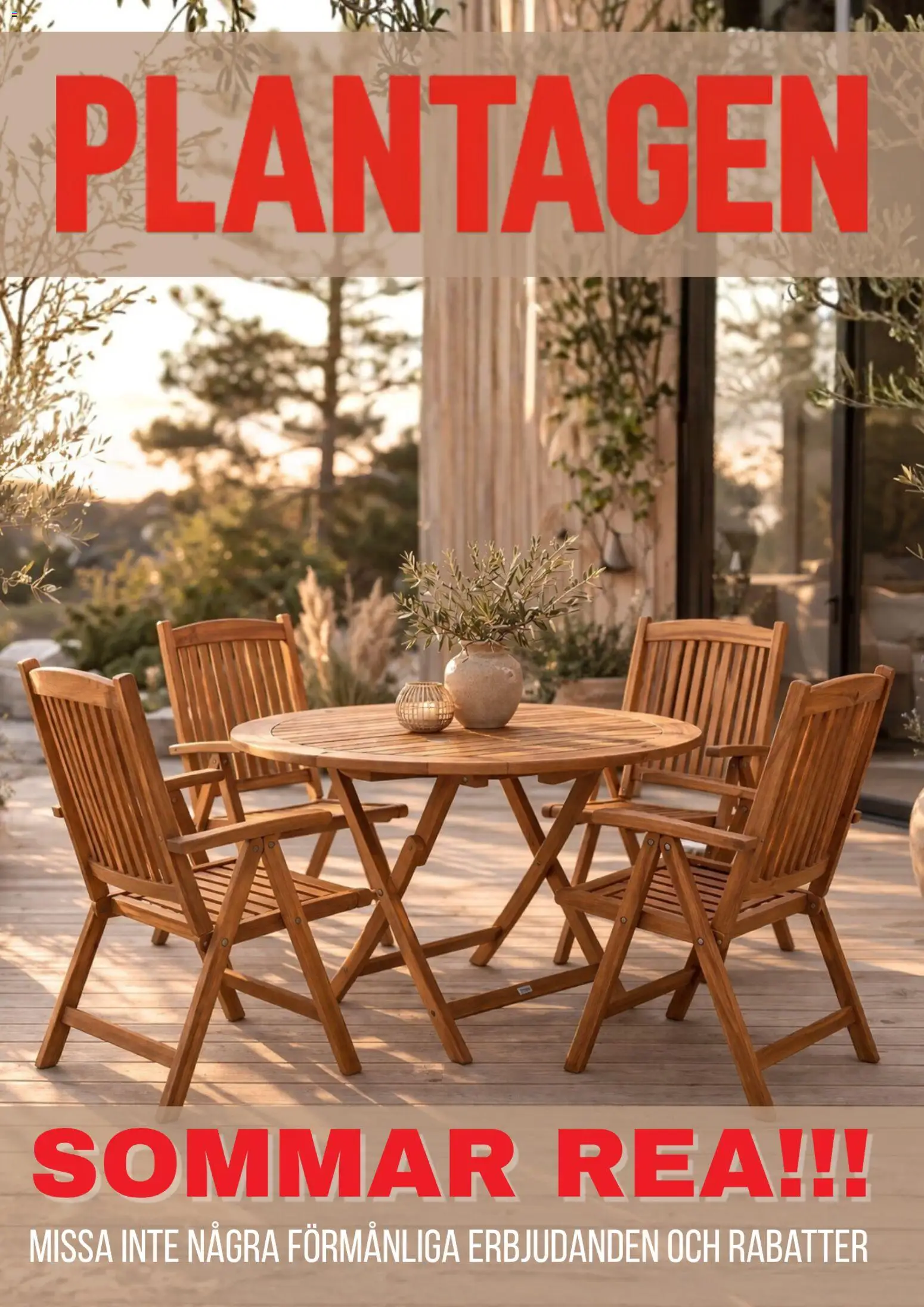 Förhandsgranska reklamblad Plantagen erbjudanden från butik Plantagen gäller från 13/08/2026