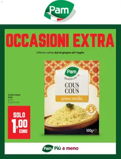Anteprima dell'opuscolo PAM volantino Occasioni Extra dal negozio PAM valido da 18/06/2026