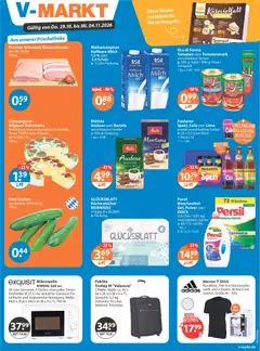 Vorschau von dem Prospekt des Geschäftes V-Markt, gültig ab dem 29.10.2026