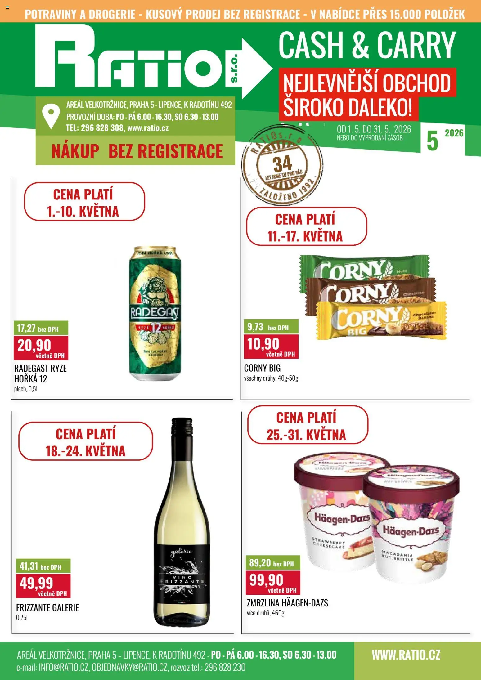 Náhled nabídky: Ratio Ratio leták platný od 01.05.2026