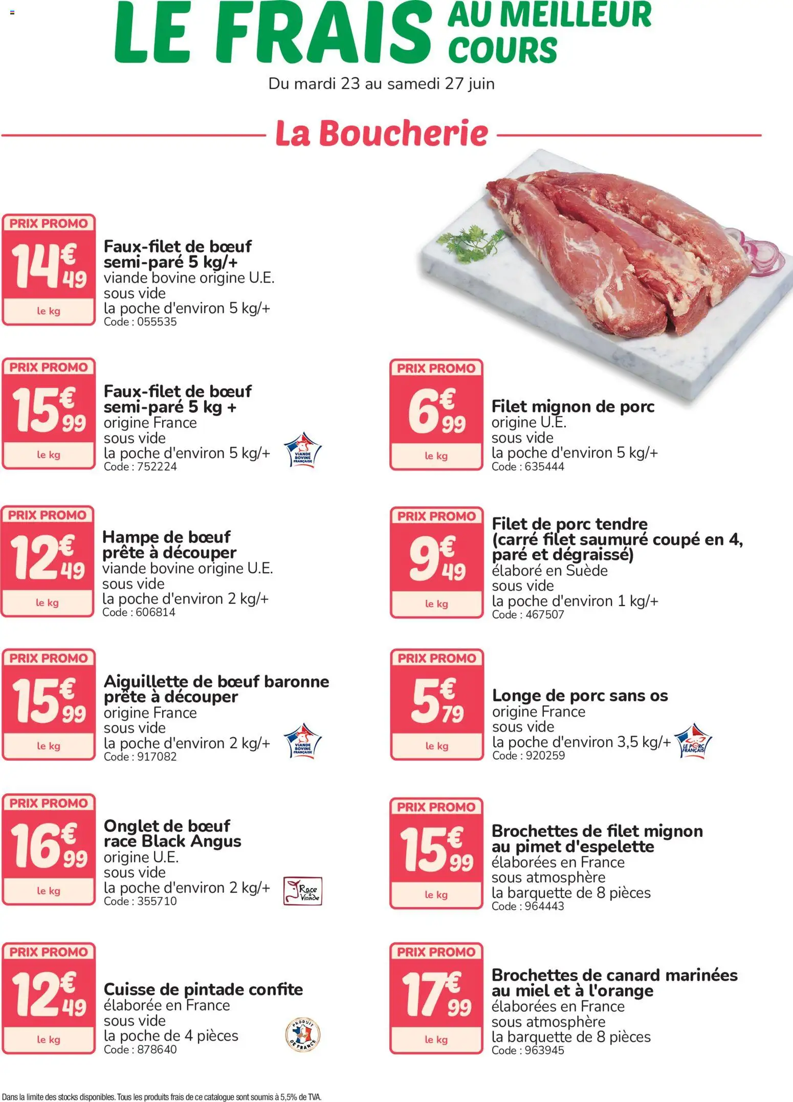 Prévisualisation de Promocash Meilleur cours du magasin Promocash formulaire valide 23/06/2026