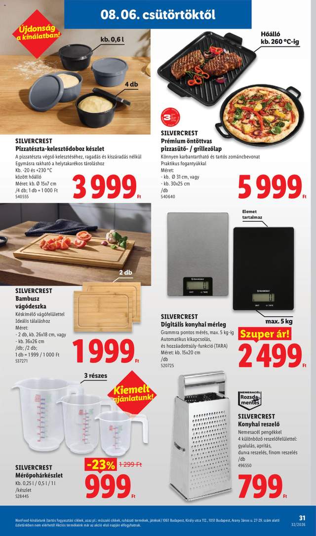 Új Lidl akciós újság 08.06.
