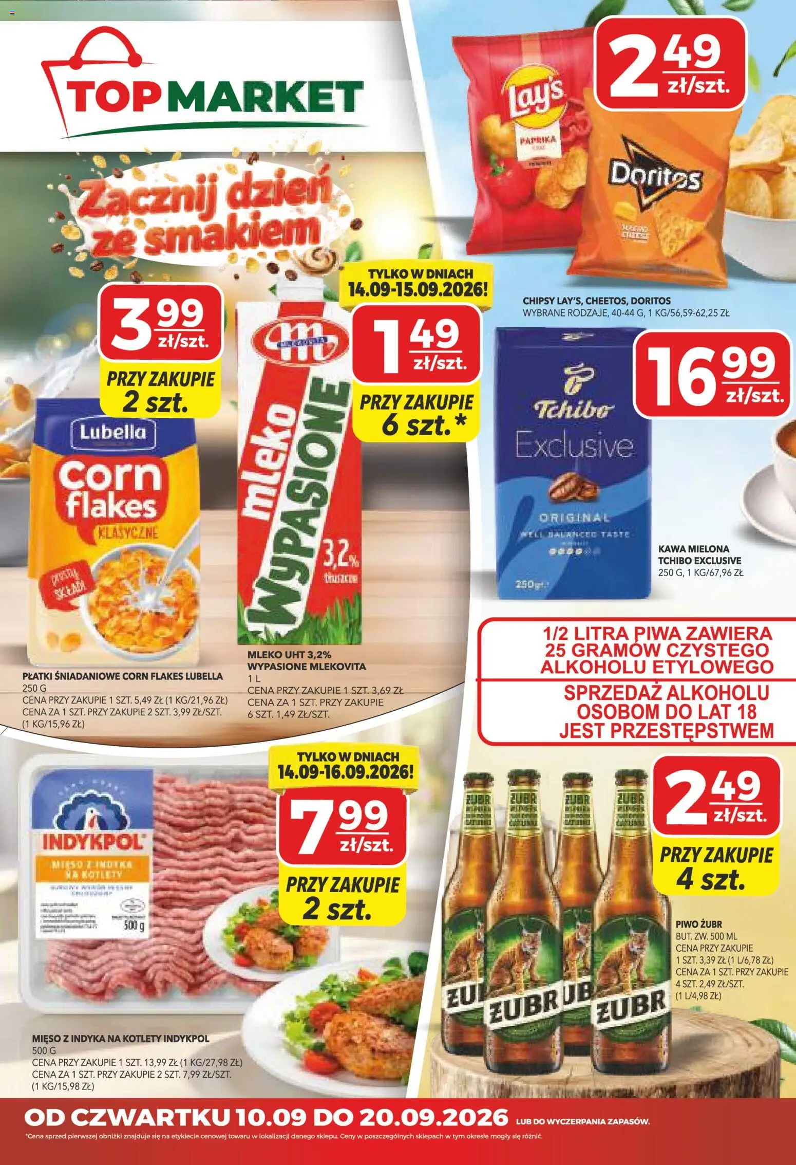 Pogląd gazetki "Top Market gazetka" ze sklepu Top Market ważnej od 10.09.2026
