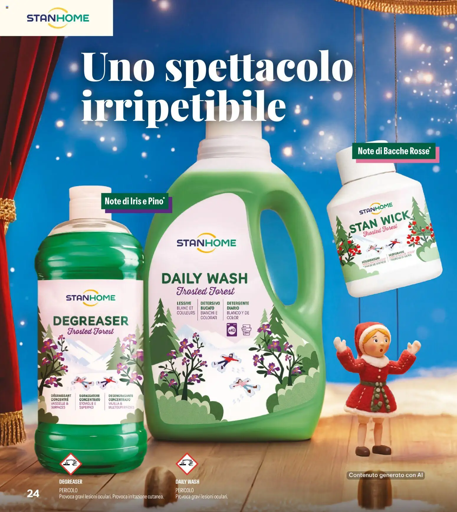 Anteprima dell'opuscolo Catalogo Stanhome Natale dal negozio Stanhome valido da 27/10/2026 - Profumo, Deodorante, Sgrassatore, Detergente