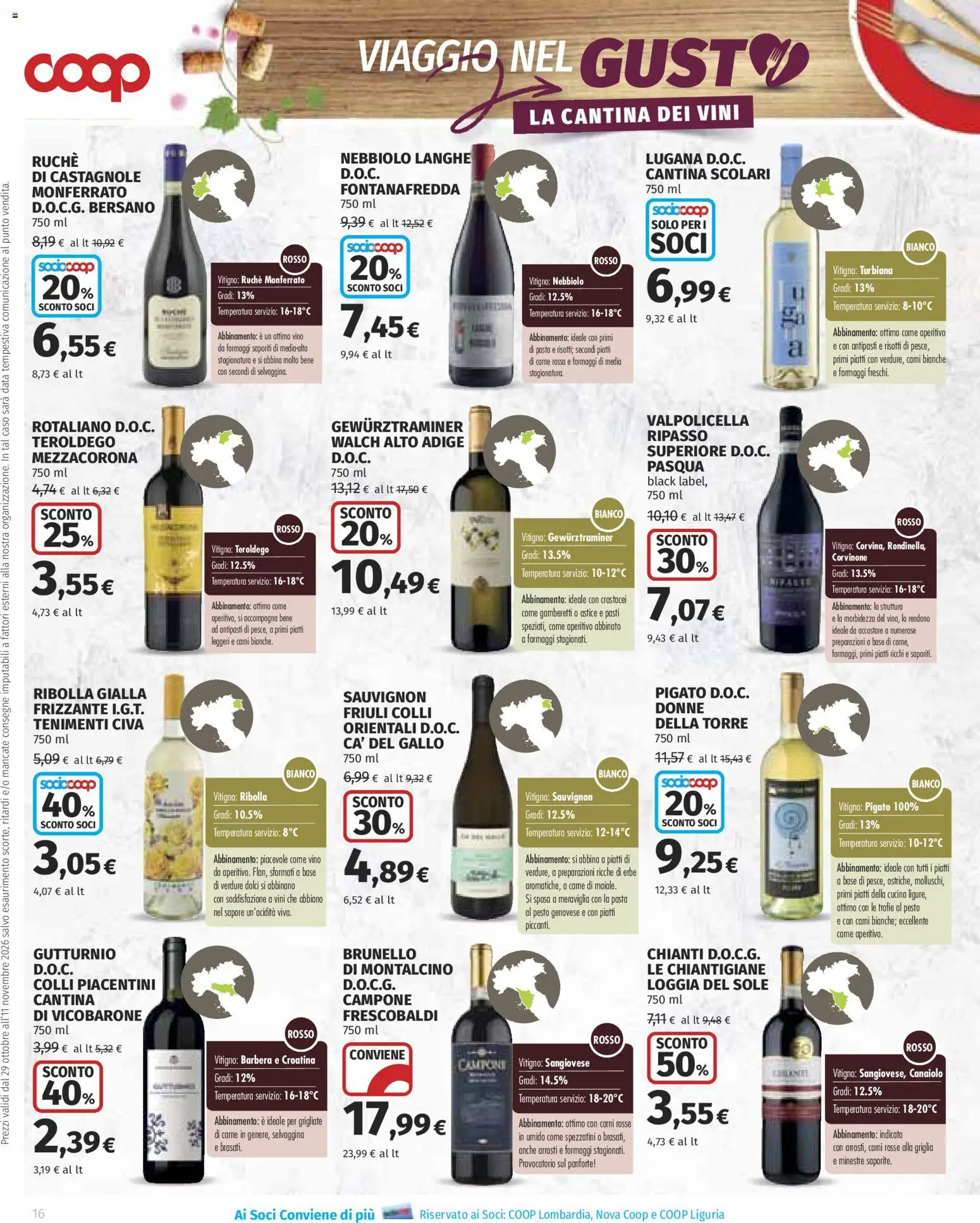 Anteprima dell'opuscolo COOP volantino Superstore dal negozio COOP valido da 29/10/2026 - Aperitivo, Carne, Dolci, Pesto, Astice, Verdure, Griglia, Erbe
