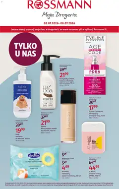 Pogląd gazetki "Rossmann gazetka" ze sklepu Rossmann ważnej od 02.07.2026