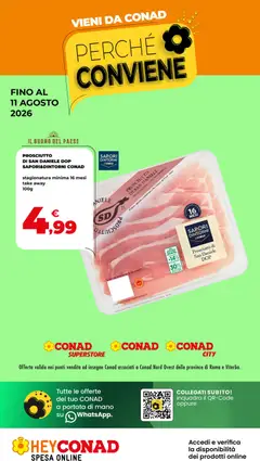 Anteprima dell'opuscolo Conad volantino Perché Conviene dal negozio Conad valido da 29/07/2026