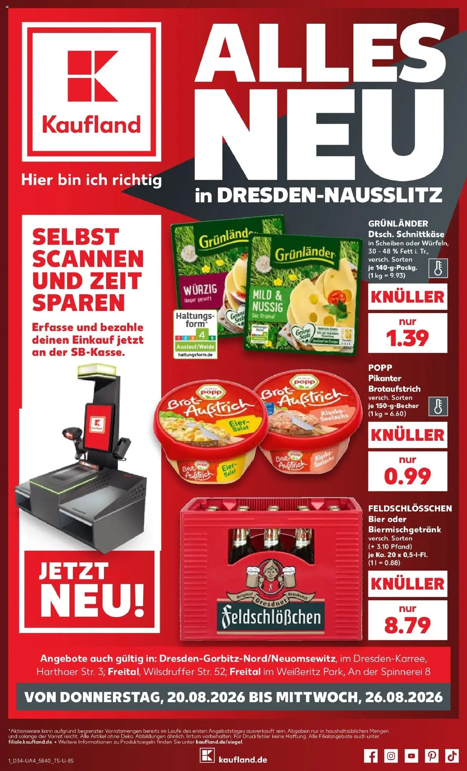 Vorschau von dem Prospekt des Geschäftes Kaufland, gültig ab dem 20.08.2026