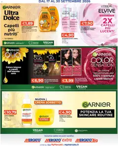 Anteprima dell'opuscolo Mercatò volantino L'Oréal dal negozio Mercatò valido da 17/09/2026