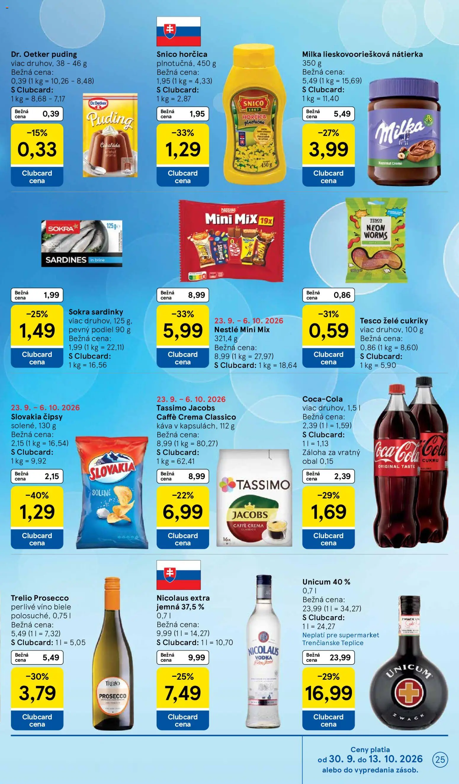 Náhľad Tesco letáku platného od 30.09.2026