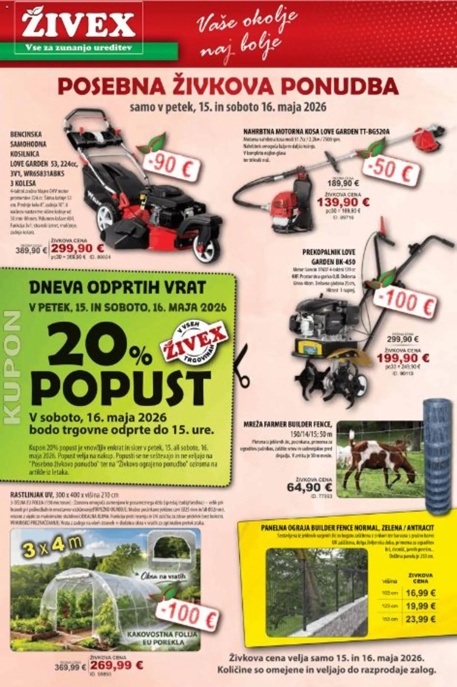 Predogled kataloga iz trgovine Živex veljaven od 13.05.2026