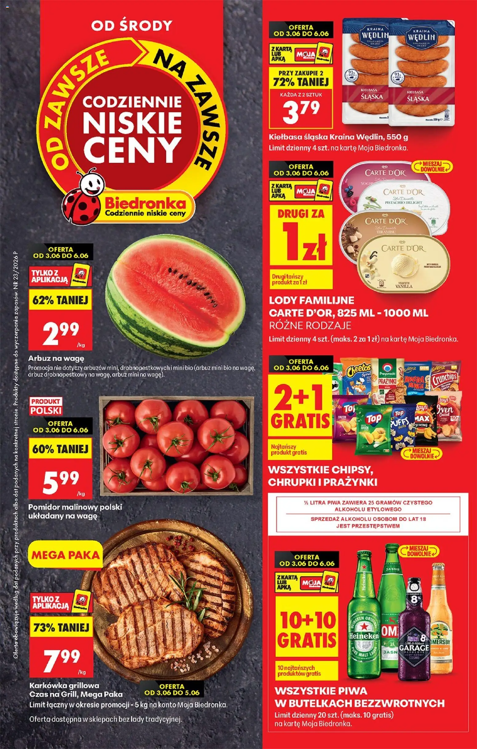 Pogląd gazetki "Biedronka gazetka od środy" ze sklepu Biedronka ważnej od 03.06.2026