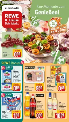 Vorschau von dem Prospekt des Geschäftes Rewe, gültig ab dem 05.07.2026