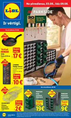 Skatīt Lidl akciju bukletu, derīgs no 03.08.2026.