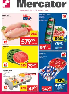 Pregled Mercator kataloga - važi od 23.07.2026