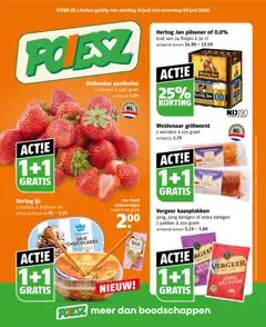 Voorbeeld van Poiesz folder van winkel Poiesz geldig vanaf 14-06-2026