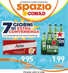 Anteprima dell'opuscolo Spazio Conad volantino Extra Convenienza dal negozio Spazio Conad valido da 16/06/2026