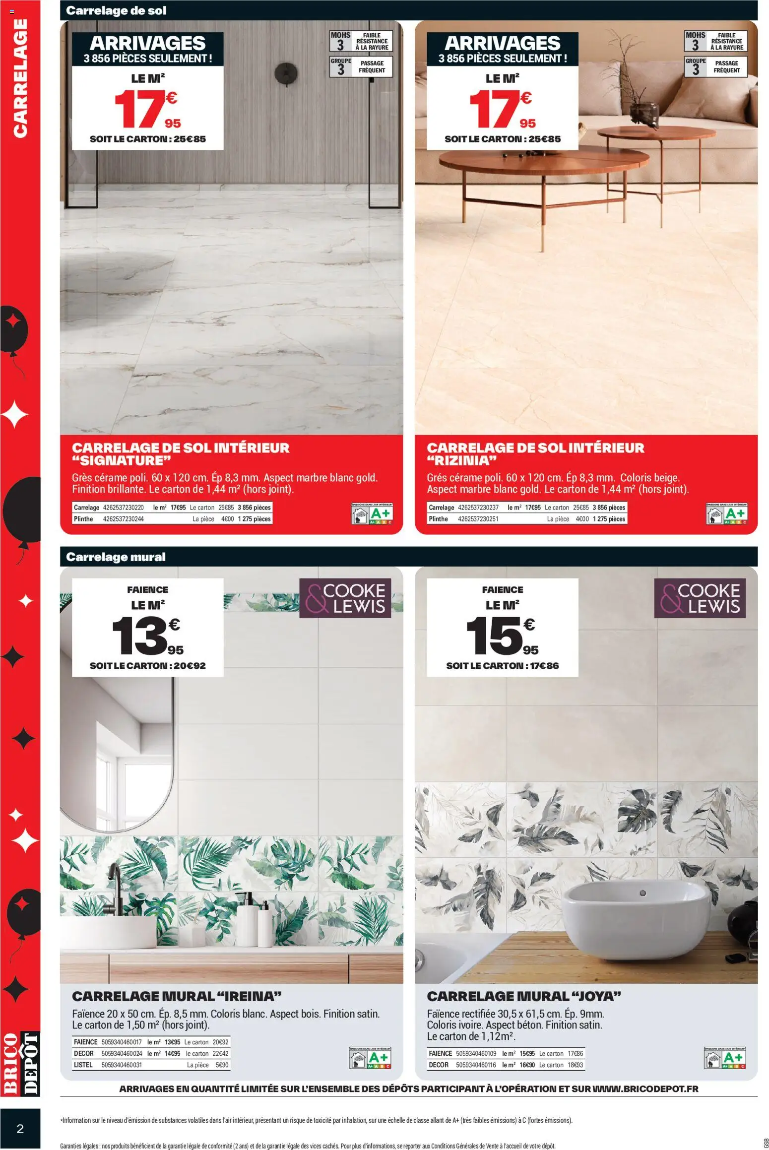 Prévisualisation de Brico Dépôt catalogue du magasin Brico Dépôt formulaire valide 23/10/2026