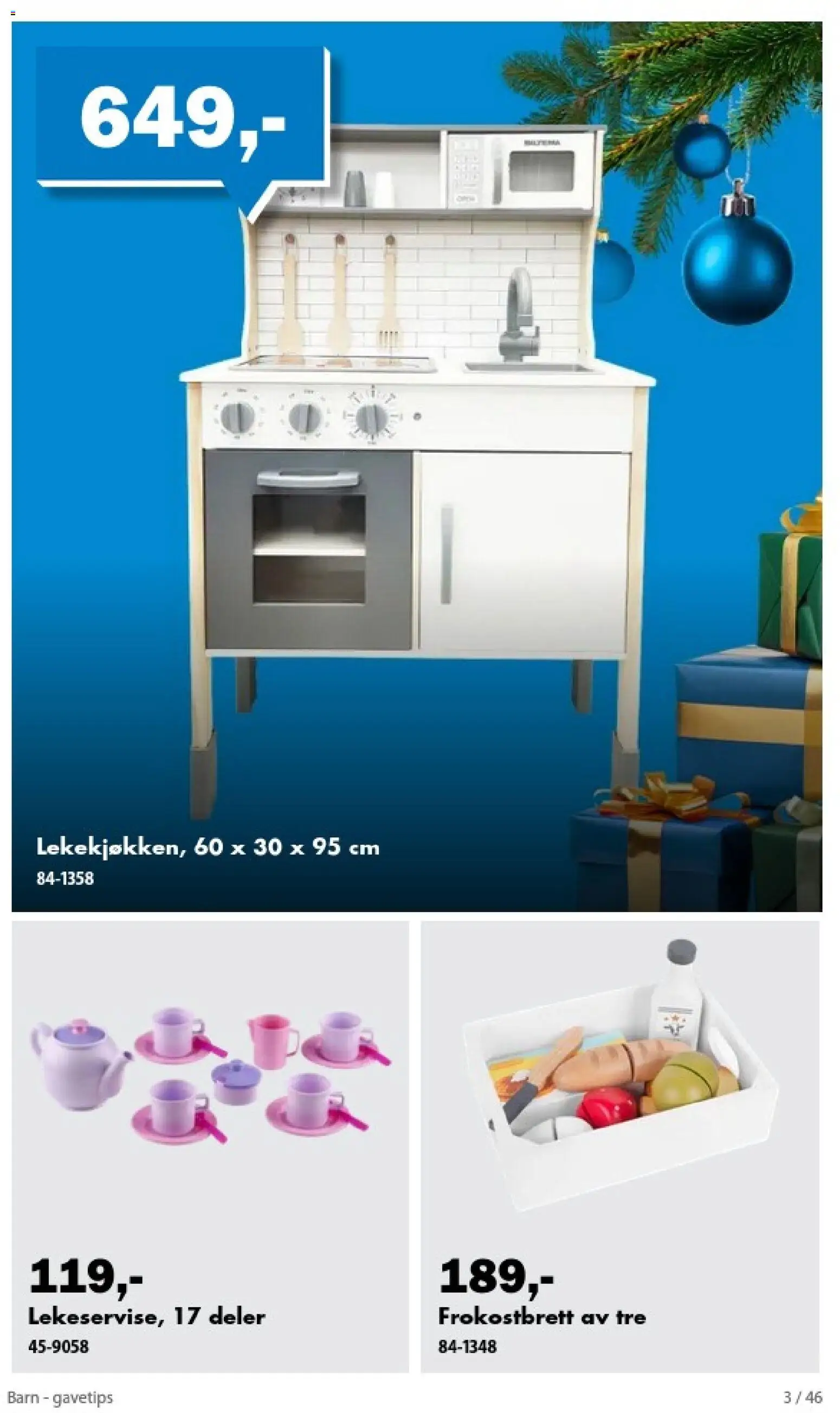 Forhåndsvis Biltema kundeavis barn gavetips fra butikk Biltema gyldig fra 25/10/2026