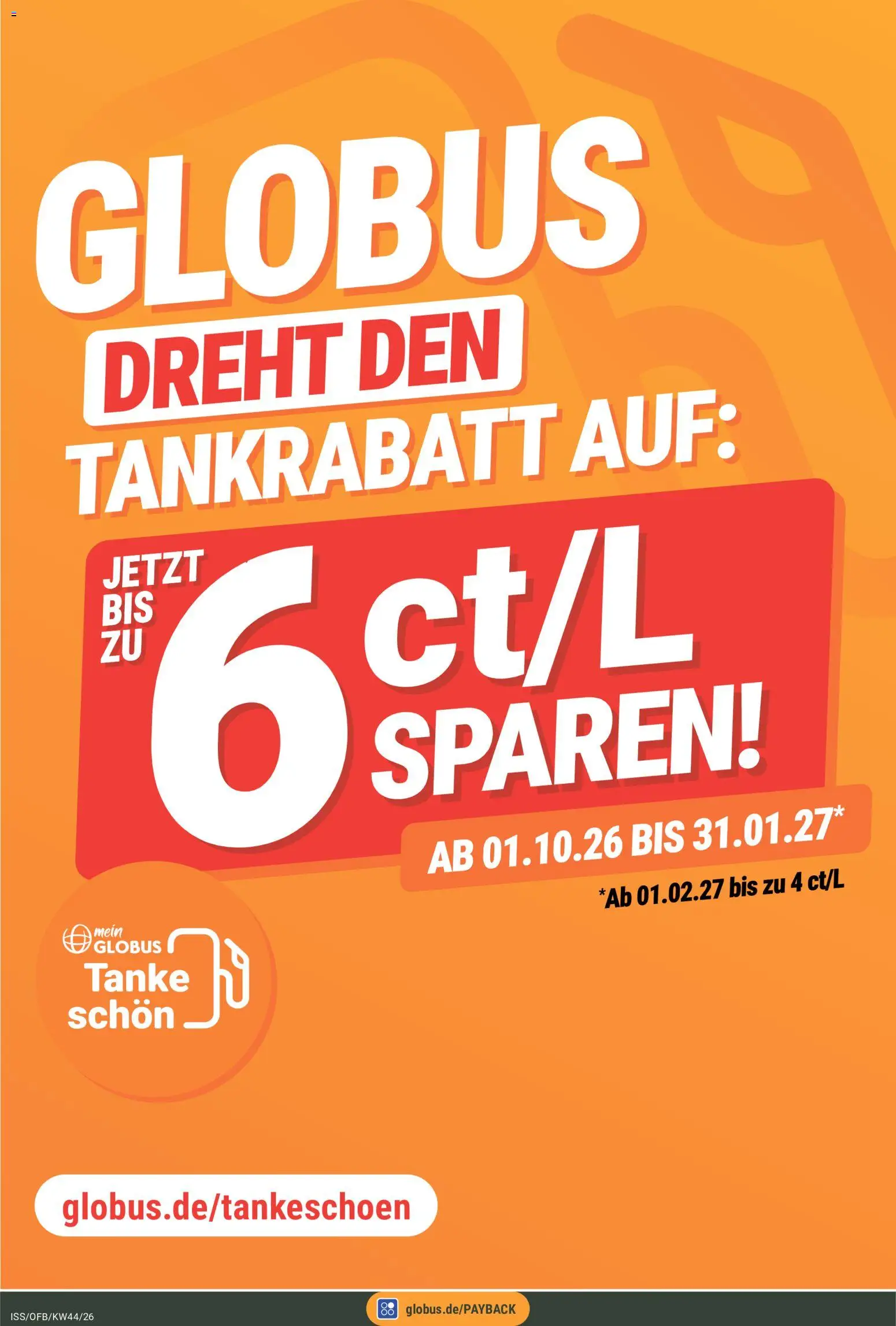 Vorschau von dem Prospekt des Geschäftes Globus, gültig ab dem 26.10.2026