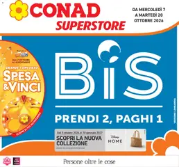 Anteprima dell'opuscolo Conad volantino Superstore Lombardia dal negozio Conad valido da 07/10/2026