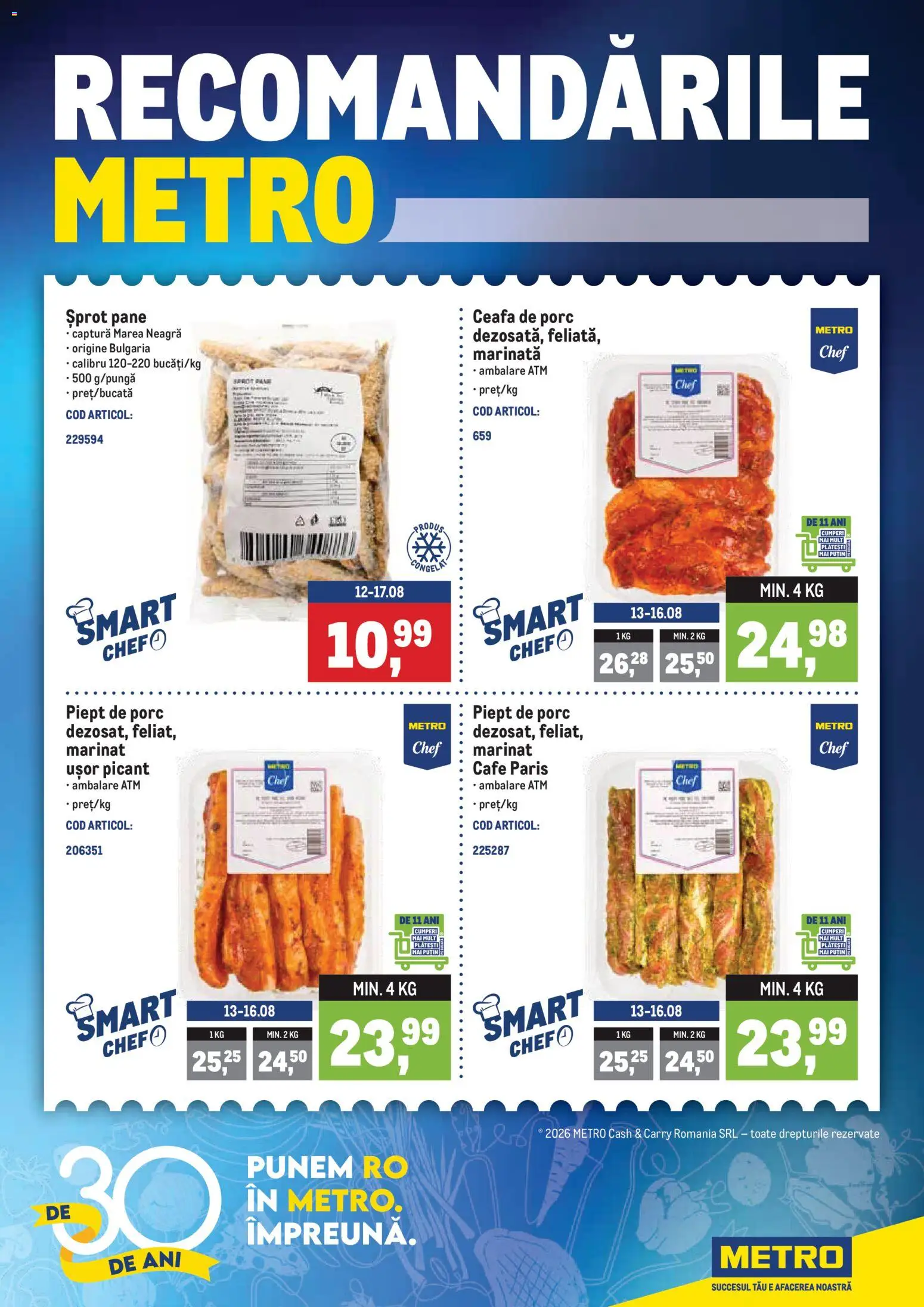 Previzualizarea de cataloage: Metro Metro Catalog valabil de la 10.08.2026