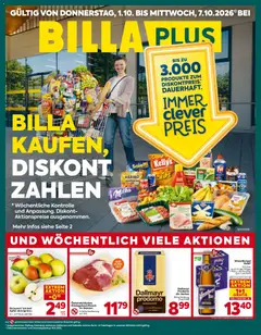 Vorschau der Angebote: Billa Plus Billa Plus Flugblatt gültig ab 01.10.2026