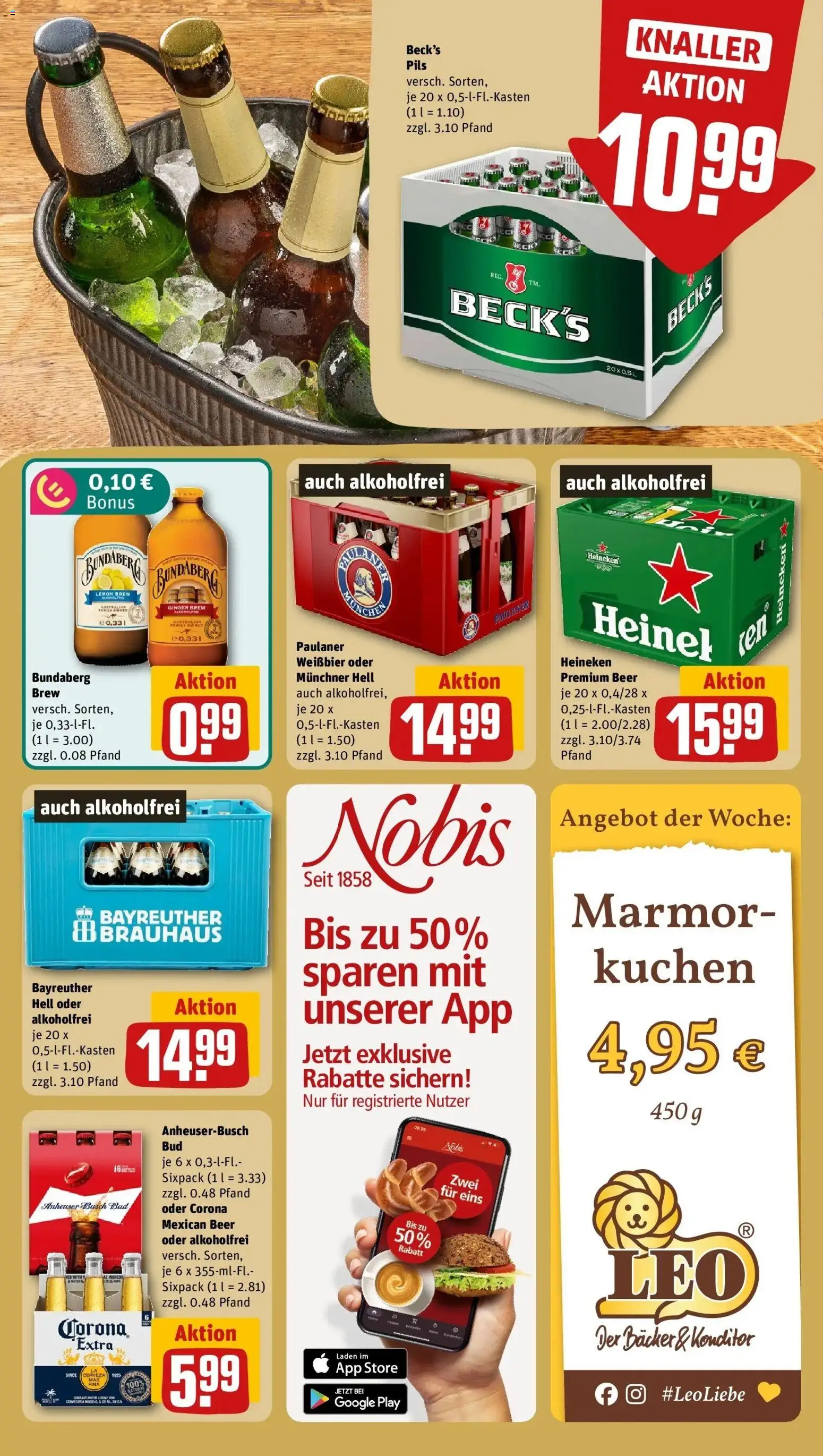 Vorschau von dem Prospekt des Geschäftes Rewe, gültig ab dem 19.10.2026
