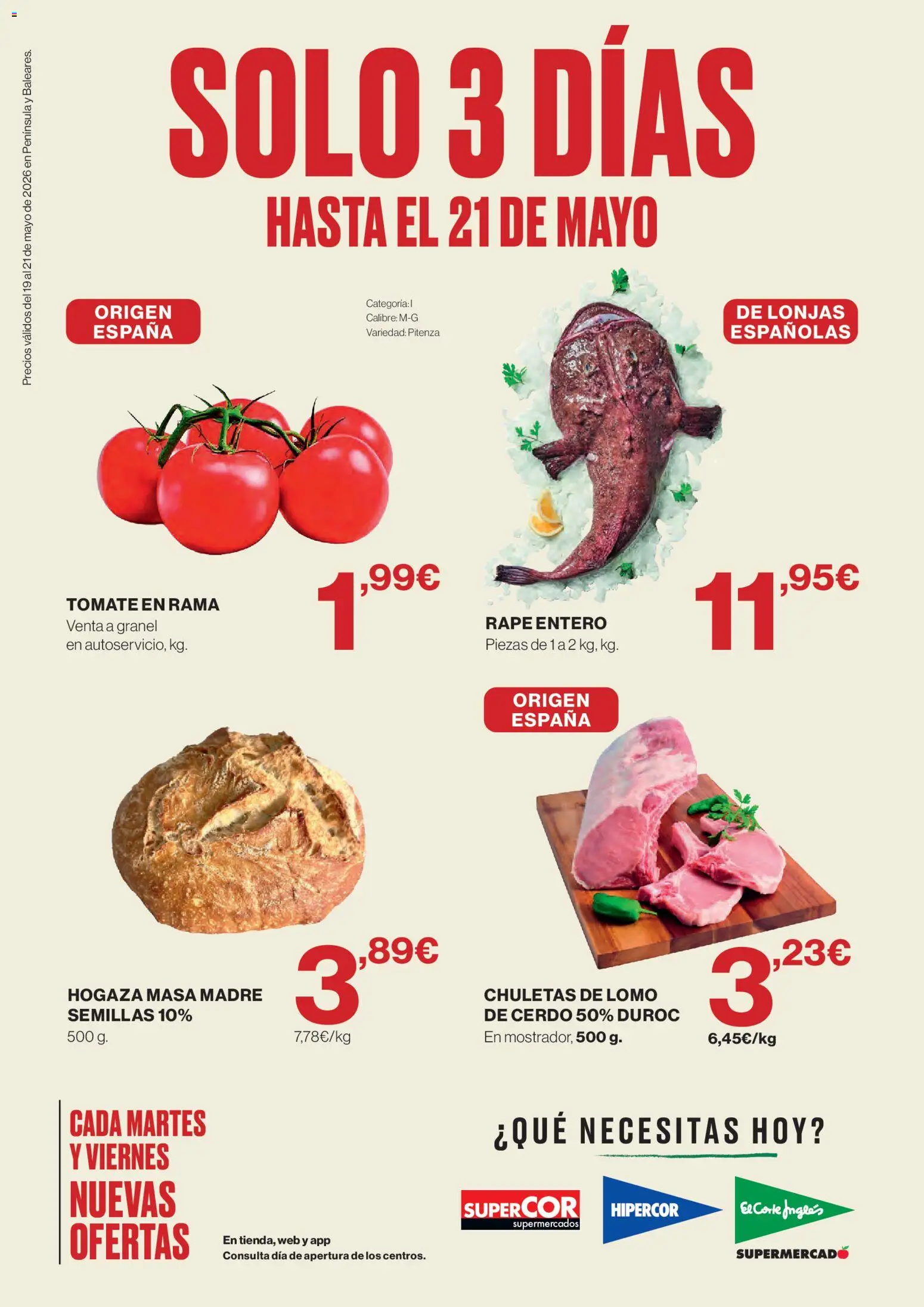 Vista previa del folleto de la tienda El Corte Inglés válido desde el 19/05/2026 