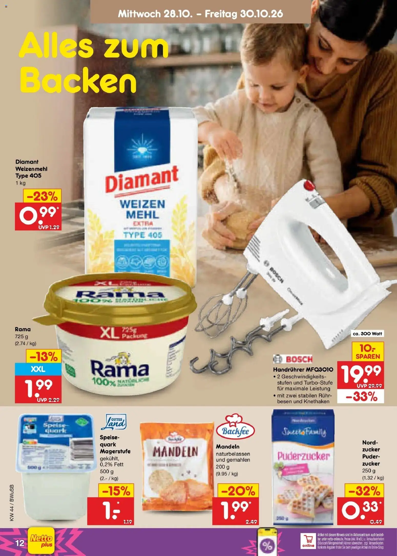 Vorschau von dem Prospekt des Geschäftes Netto Marken-Discount, gültig ab dem 26.10.2026