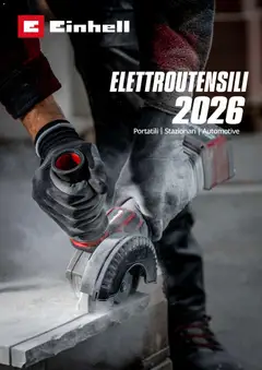 Anteprima dell'opuscolo Einhell volantino Elettroutensili dal negozio Einhell valido da 17/03/2026