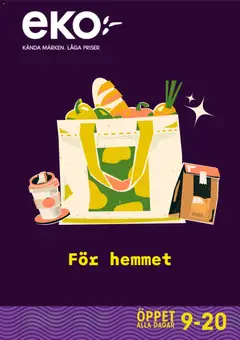 Förhandsgranska reklamblad EKO erbjudanden från butik EKO gäller från 12/10/2026