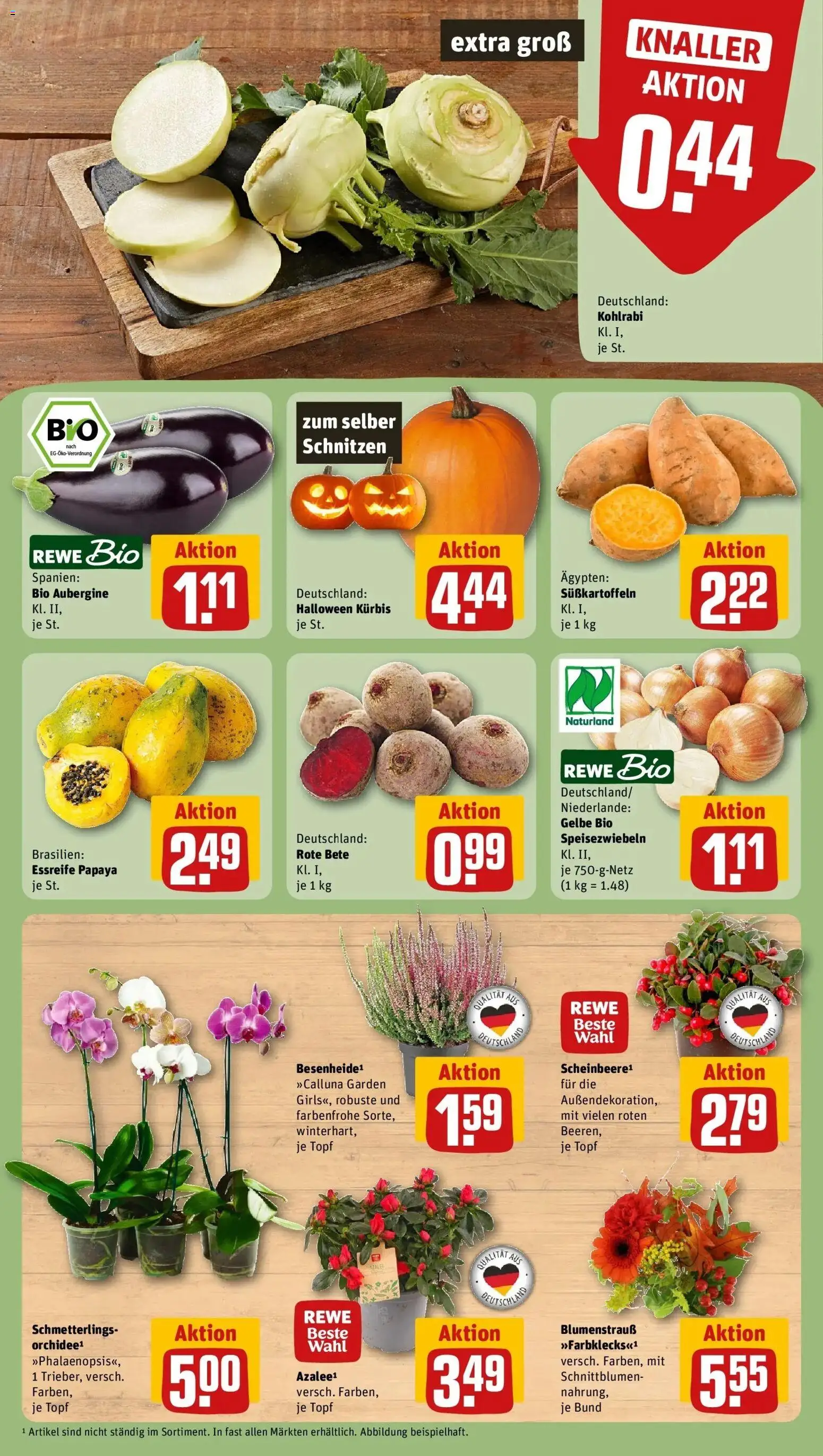 Vorschau von dem Prospekt des Geschäftes Rewe, gültig ab dem 12.10.2026