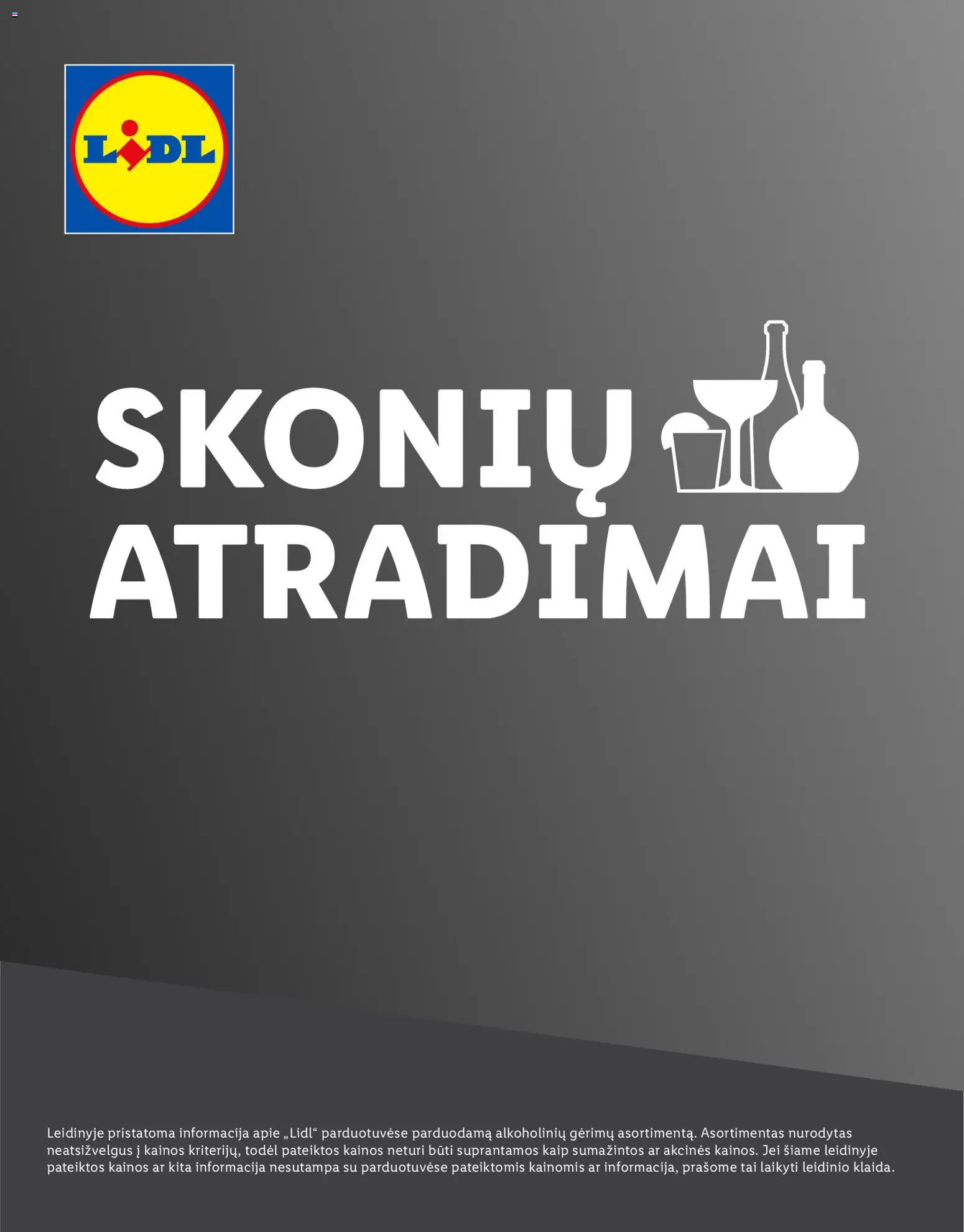 LIDL parduotuvės leidinio LIDL leidinys - Skonio atradimai galiojančio nuo 2025.12.04 peržiūra