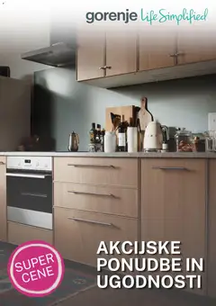 Predogled kataloga iz trgovine Gorenje veljaven od 18.06.2026